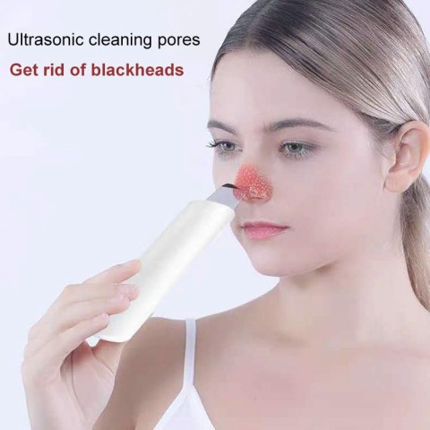 Ultrasonic facial pore deep cleaning beauty instrument remove black headed dead skin artifact