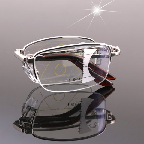 Progressive Multi-Focus HD Folding Reading Glasses