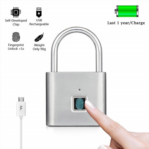 Smart Fingerprint Padlock