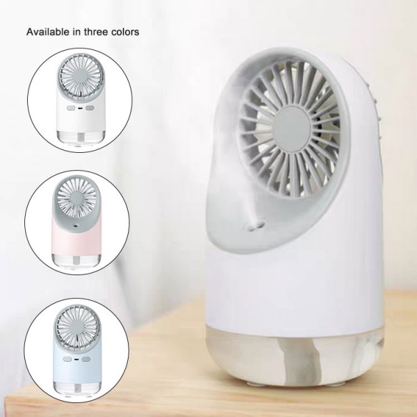 Multifunctional humidifying fan USB mini..