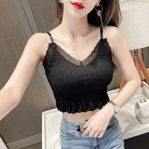 Fashion lace camisole bra