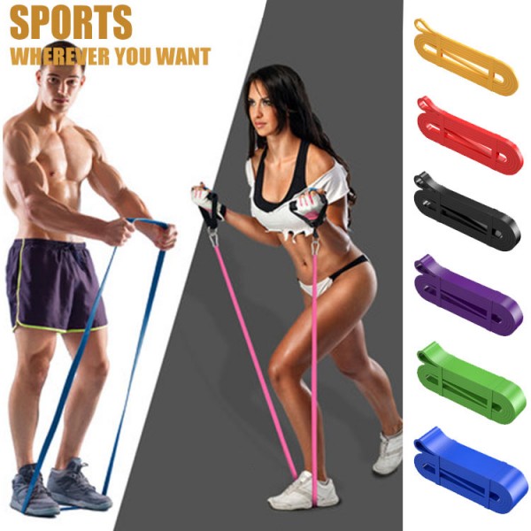 Latex resistance belt, exercise elastic ..
